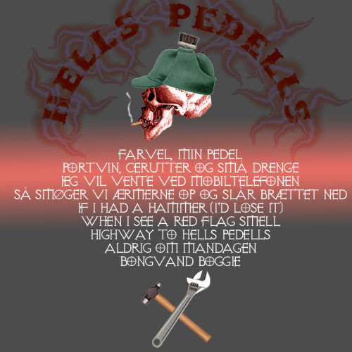 Hells Pedells - Portvin, Cerutter og Små Drenge - back cover